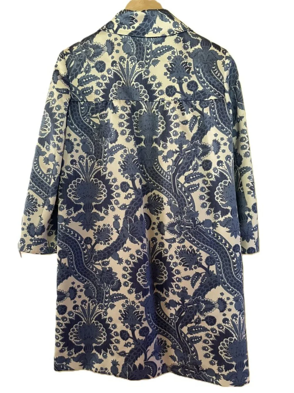 Michael Kors floral and paisley print elegant coat